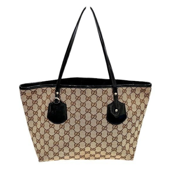 Gucci GG Sac fourre tout en toile femme 211976, élégant sac à main en toile