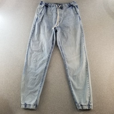 Denim Co. Jeans Women's Sz S Blue Wash Elastic Pull On Corpcore RETRO Fire