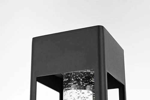 Elegant Lighting Amaris 18" Led Outdoor Post Light in Black - Picture 5 of 6