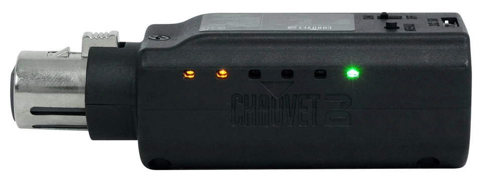 Chauvet D-Fi XLR RX Rechargeable D-Fi Receiver Turns DMX Light into Wireless DMX - Image 3 of 4