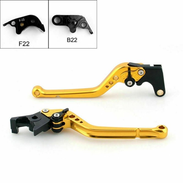 Lang Brems Kupplungshebel FüR Bmw S1000 Rr 2010-2014 Gold F4'-image