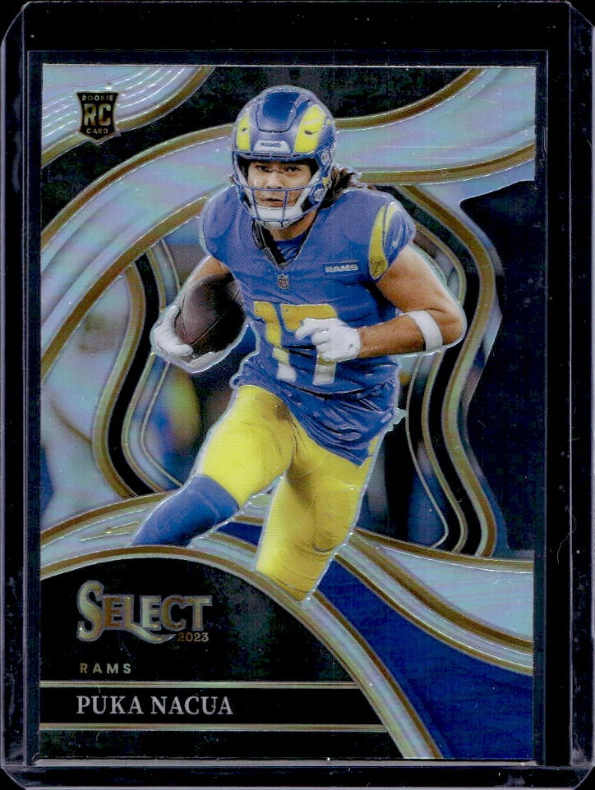 2023 Select Puka Nacua RC Silver Prizm Die Cut Club #224 Rams