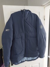 Manchester City Managers Bench Coat 04-05  Mens XLarge Reebok Thomas Cook