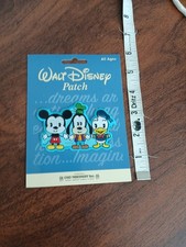 Disney Babies Mickey Mouse Goofy Donald Duck Iron On Embroidered Applique Patch