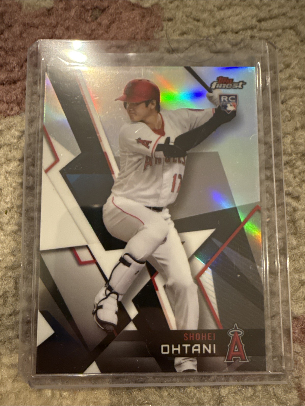 2018 Topps Finest - Shohei Ohtani #100 Refractor (RC) 