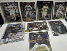 Topps San Diego Padres Card Lot 2024 Series Bowman Rookie Merrill Machado Kim