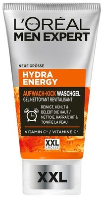 L'Oréal Men Expert Hydra Energy XXL Waschgel Männer Guarana Vitamin C 150 ml