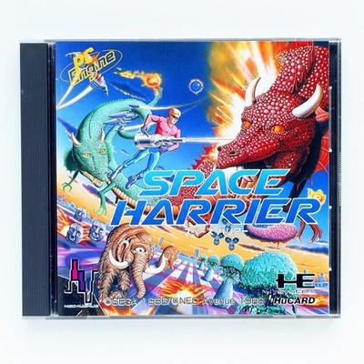 NEC PC Engine Japan Hu Card Game Space Harrier SEGA