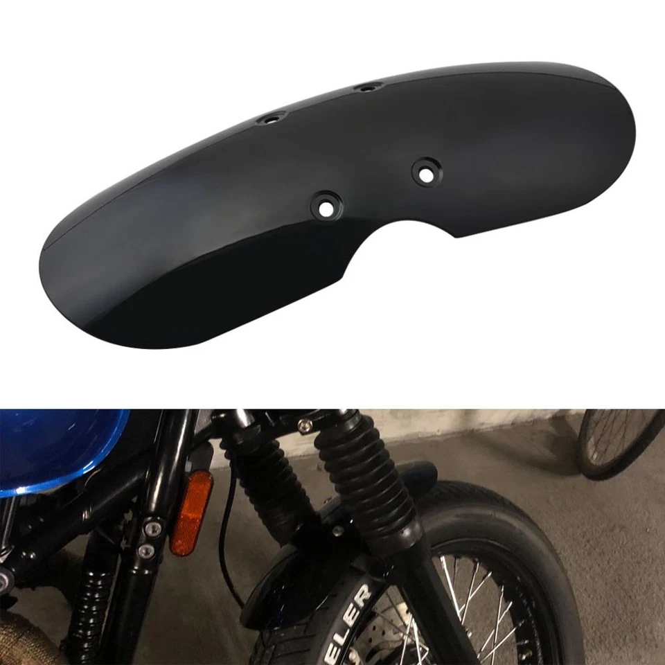 Retro Motorcycle Short Fender Mudguard Fit For Triumph Bonneville T100 Scrambler - Image 3 of 4