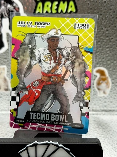 2026 Bo Jackson Battle Arena Jolly Roger Steel 80's 8-bit Rad #RD599
