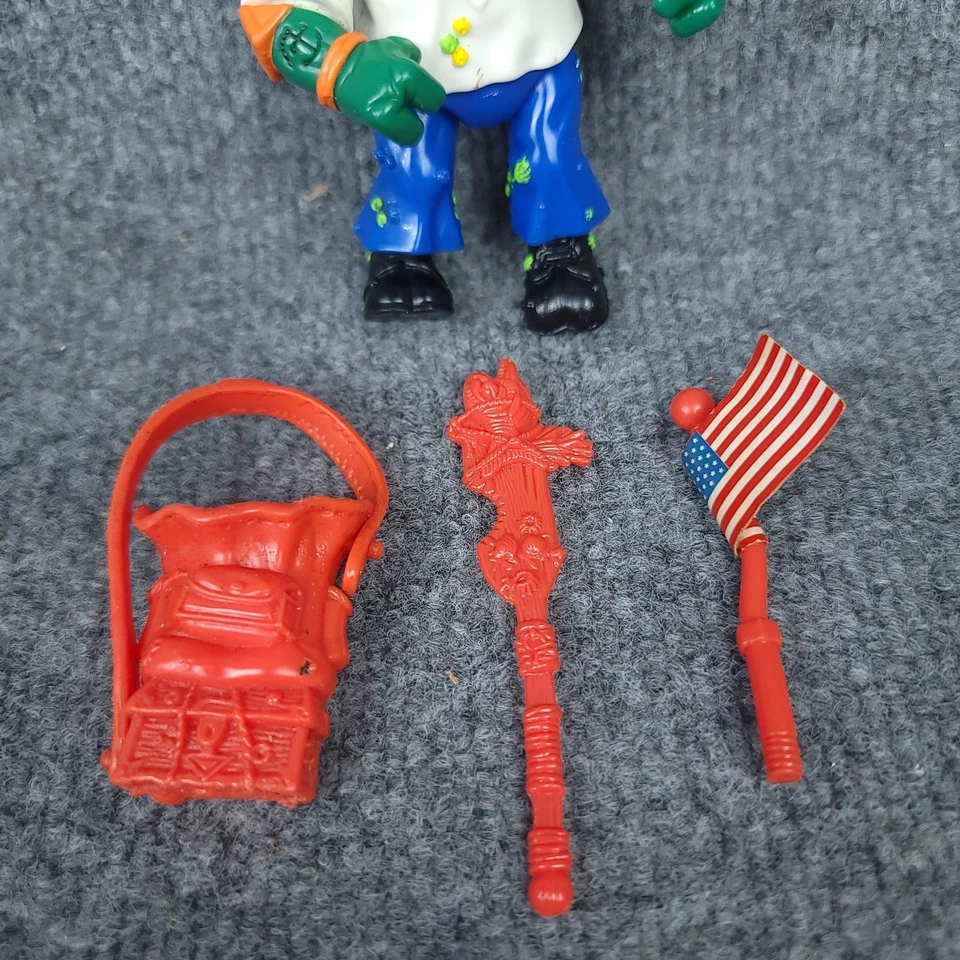 Vintage 1991 TMNT Midshipman Mike Teenage Mutant Ninja Turtles Near Complete - Image 2 of 4