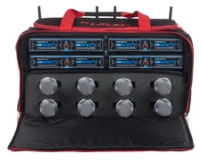 VocoPro UDH-CHOIR-8-MIB 8 Channel Wireless Handheld Microphone System with bag