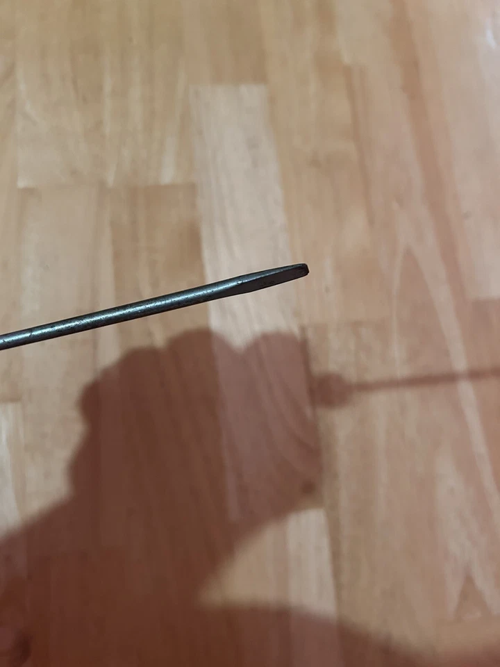 "Destornillador ranurado plano herramienta de mango naranja vintage Amalite EE. UU. 8""" Foto 4 de 4