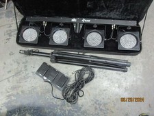 Chauvet 4 Bar Lights w Stand  Foot Pedal