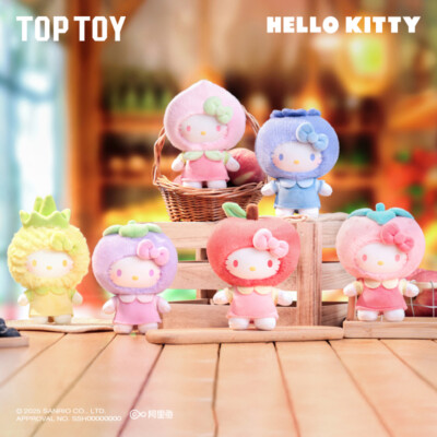 TOPTOY HelloKitty Fruity Paradise Series Vinyl Plush Blind Box