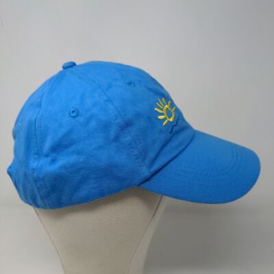 Distinctive Headwear Boy's Strapback Hat Blue Embroidered Siesta