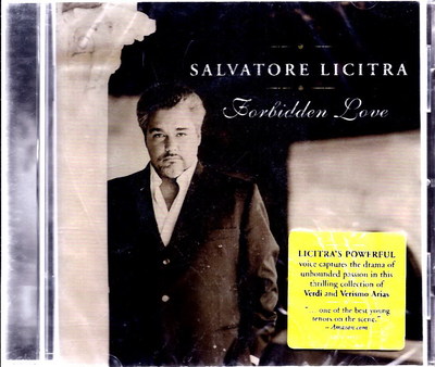 SALVATORE LICITRA Tenor - Forbidden Love 14 Tracks (2006) CD SEALED