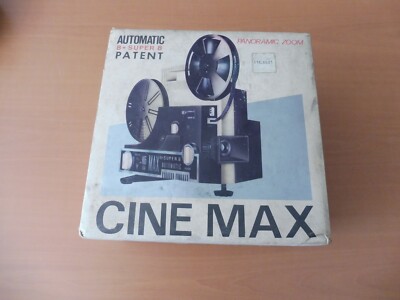 Lot 2 Projecteurs Super 8 Automatic K6 CINE MAX + K5 (pour Pièces/révision) + Film