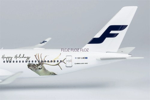 NG Models FINNAIR for Airbus A350-900 OH-LWD Happy Holiday 1:400 Aircraft Model - Picture 8 of 11
