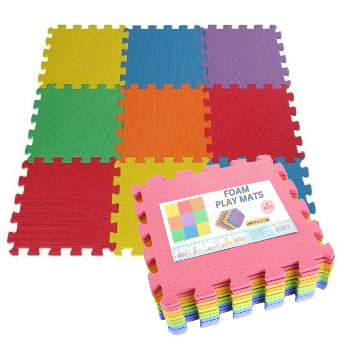 Interlocking Large EVA Soft Foam Tiles Child Kids Jigsaw Play Floor Mats