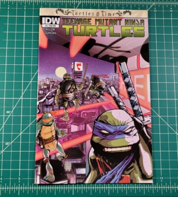 TMNT Turtle Time #4 (2014) NM Sub Variant Dan Duncan Cover IDW Publishing