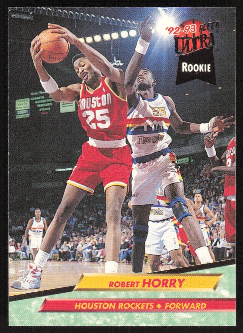 1992-93 Fleer Ultra Basketball Robert Horry RC #271 Houston Rockets