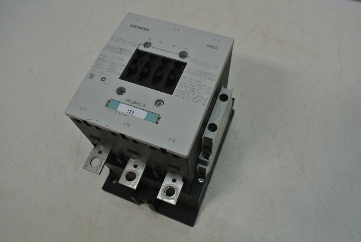 SIEMENS SIRIUS 3RT1054-66 MOTOR/CONTACTOR 3ZX1011-2-ORT05 SIEMENS SIRIUS 3RT1054-66 MOTOR/CONTACTOR 3ZX1011-2-ORT05