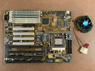 VINTAGE Computer MOTHERBOARD Intel Pentium i200 1995