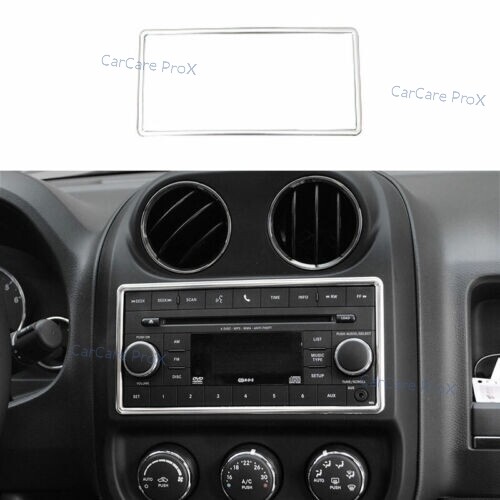 1Pc Center Console Trim Chrome For JEEP Patriot Compass 2010 16 eBay