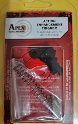 Apex Tactical Springfield Hellcat & Pro Action Enhancement Trigger Black 115-112