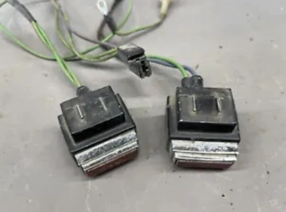 1967 Ford Galaxie ремни безопасности предупреждающий свет лампа ободок приборной панели кронштейн индикатор OEM - Изображение 2 из 4