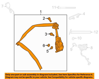 Front Seat Belt-Restraint System-Retractor Assembly Left 23886030009C94