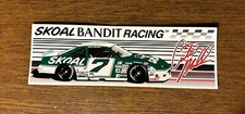 Vintage Bumper Sticker SKOAL BANDIT RACING # 7 in Excellent Condition.