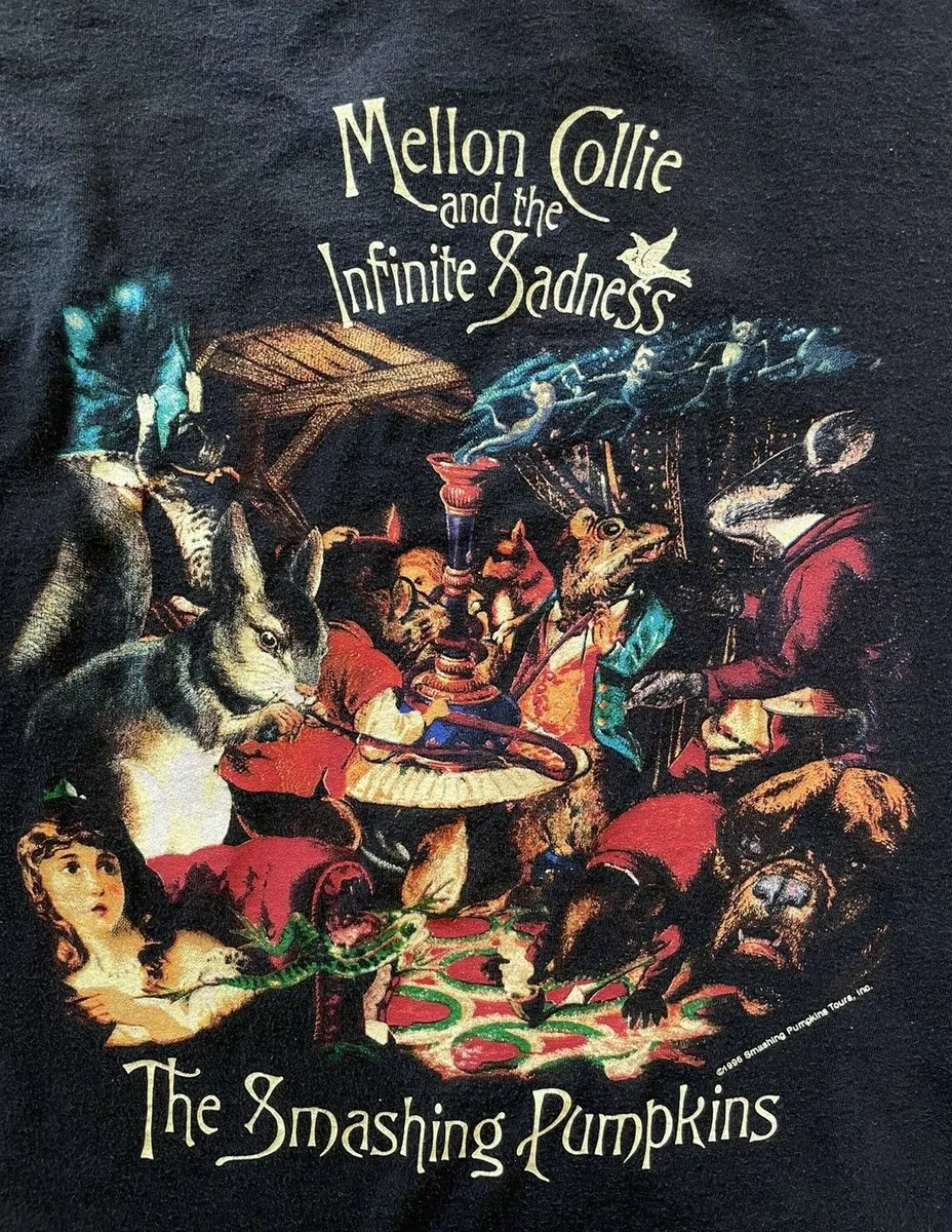 Vintage Smashing Pumpkins 1996 Mellon Collie Animals Tour T-shirt