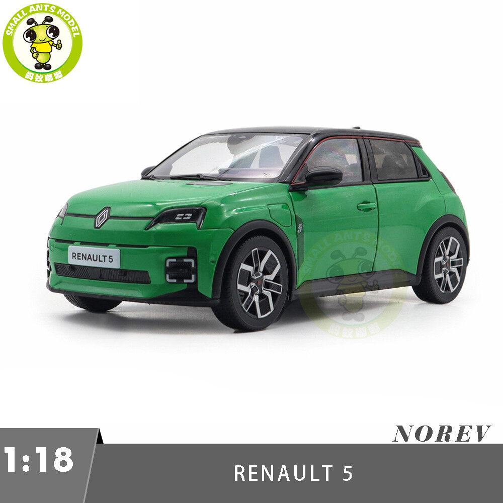 ミニカー Norev Renault 5 e-tech 100% electric Renault 5 E-Tech 100% Electric 2025 Diamond Black & red deco