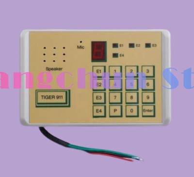 1PCS Telephone language dialing alarm TIGER911 #D7*