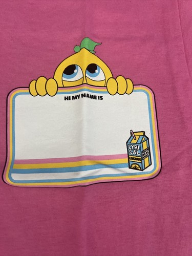 ComplexCon Exclusive Lyrical Lemonade Pink T Shirt SZ S “The Corner Store” NWT - Picture 2 of 6