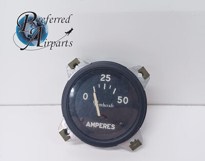 New AC Quality Parts Beechcraft Ammeter, p/n 95-380017-1, p/n 6246-175