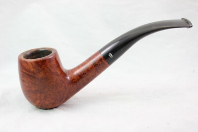 Pfeife, Pipe, Pipa GEORG JENSEN ''DANIA'' 925 Bent, Made in Denmark, Top Estate