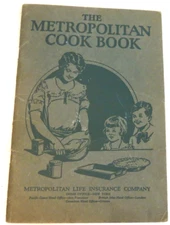 The Metropolitan Cook Book The Metropolitan Life Insurance Company PB  Vintage