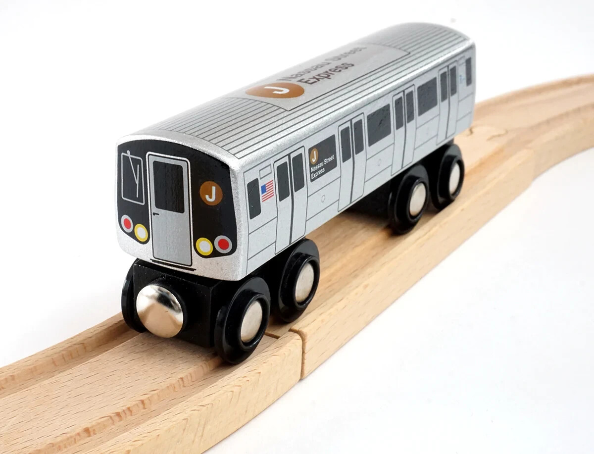 Munipals MP01-110J Wooden Subway Train New York City MTA NYC