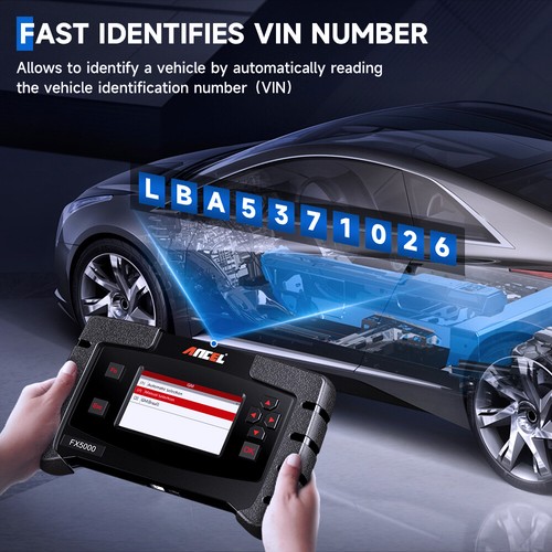 Dispositivo de diagnóstico escáner de automóvil ANCEL FX5000 OBD2 All System apto para Land Rover DE - Imagen 10 de 14
