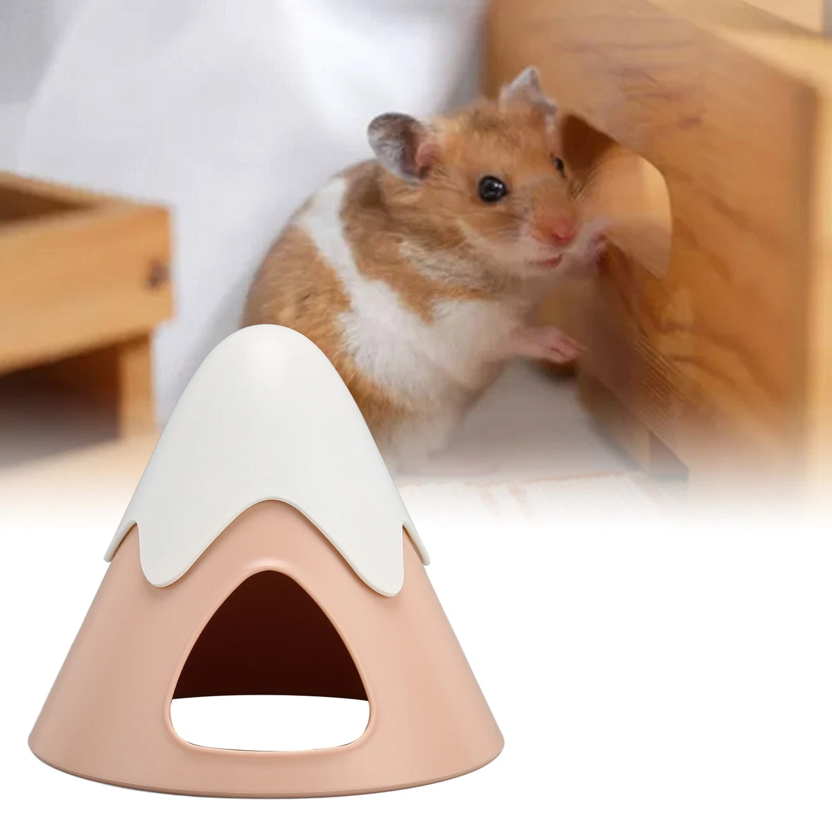 Syrian hamster hideout sales