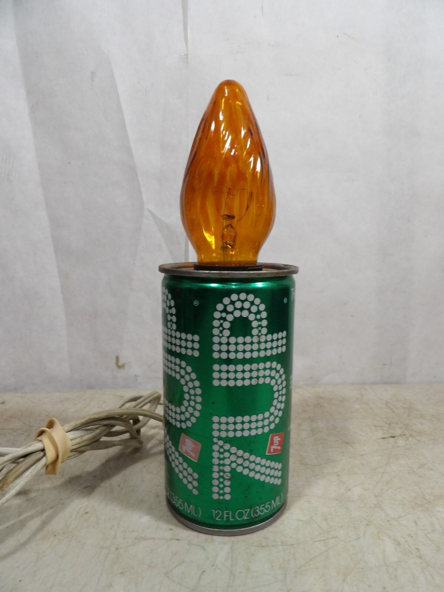 7UP THE UNCOLA ビンテージ 希少 当時物 '70s 販促物 Vintage 7up Promotional Soda Pop Cans From 1970s (sold