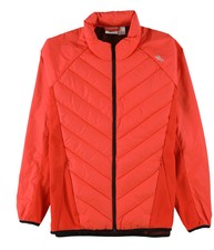 Reebok Womens Hybrid Winter Jacket, Orange, Large