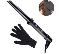 Bestbomg Oval Hair Curling Black