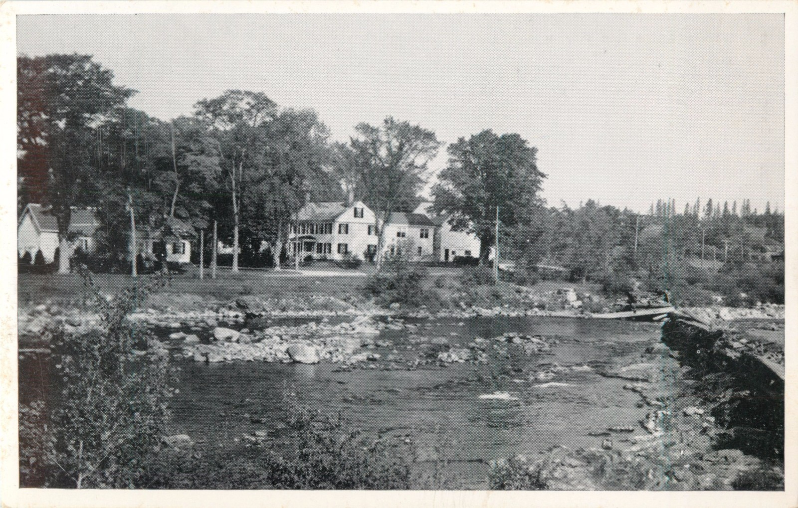 A View Of The Narragaugus River Inn & Trading Post, Cherryfield, Maine