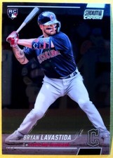 2022 Stadium Club Chrome #337 Bryan Lavastida RC  Cleveland Guardians