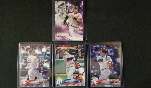 Aaron Judge 2018 Topps Series 1 Four Card Lot