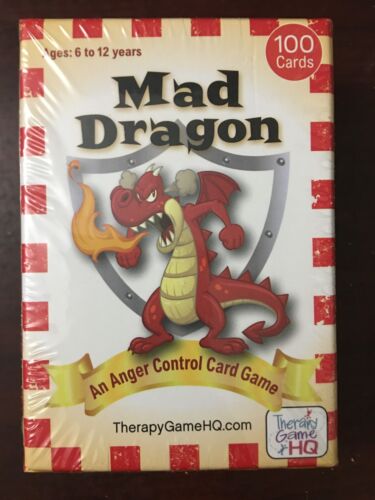 Mad Dragon Anger Anxiety Trigger Control Card Game Child Therapy  6 to 12 years - Picture 1 of 6